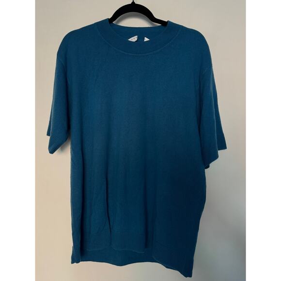 Sandro Wool-Cashmere blend Blue Pullover - Picture 1 of 7